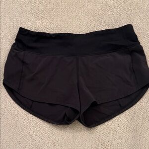 lululemon athletica Women's Black Athletic Shorts